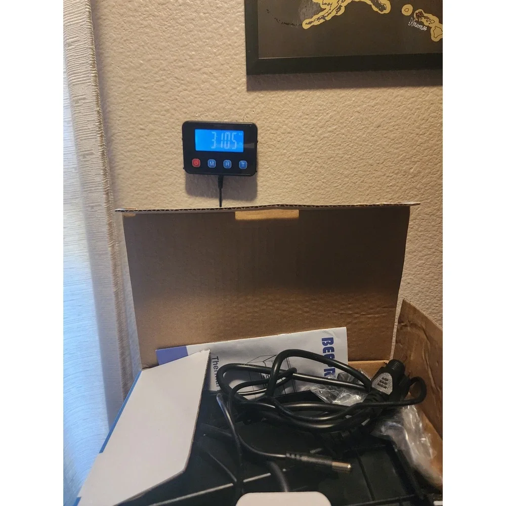 BEEPRT BY-480BT Bluetooth Thermal Label Printer Black Printer OPEN BOX  READ